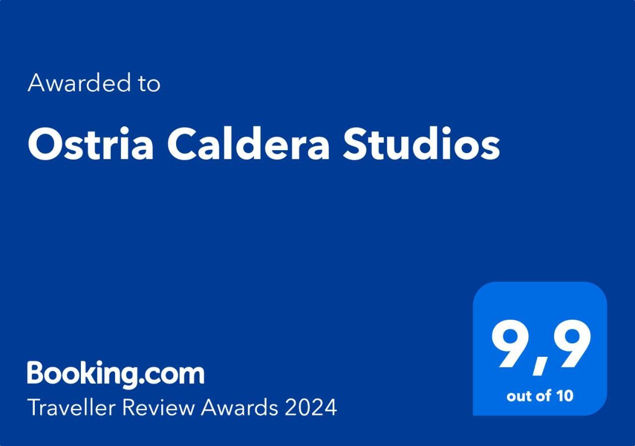 Ostria Caldera Studios Oía Eksteriør billede
